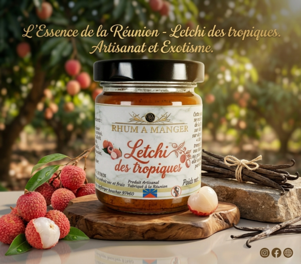 Letchi Gelée de Rhum Arranger Letchi