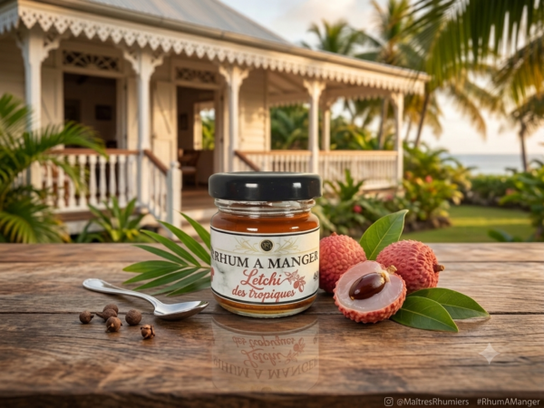 Photo RM letchi 40g Gelée de Rhum Arranger Letchi