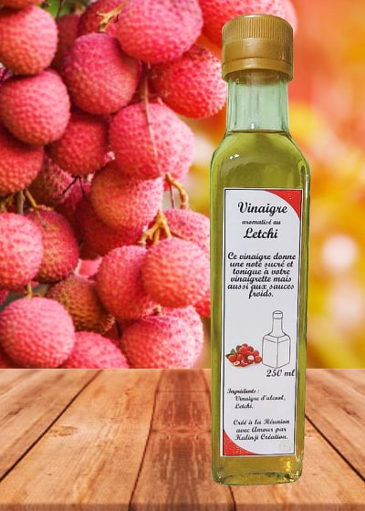Les vinaigres aromatisés Letchi Les vinaigres aromatisés Letchi