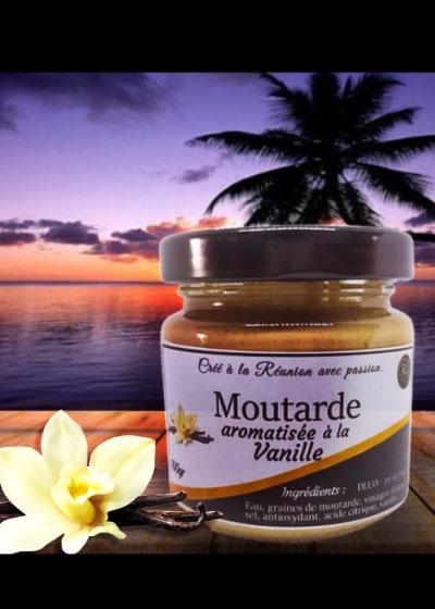 Moutarde aromatisée à la Vanille