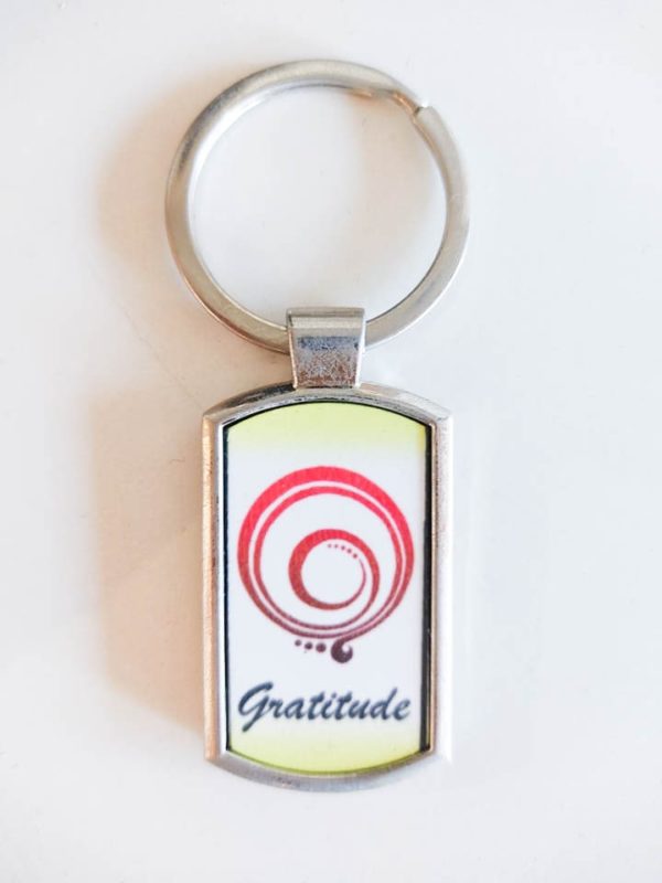 Porte cles gratitude