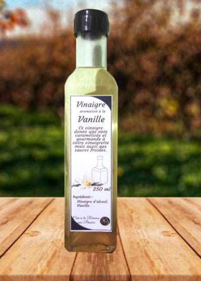 Vinaigres aromatisés Vanille